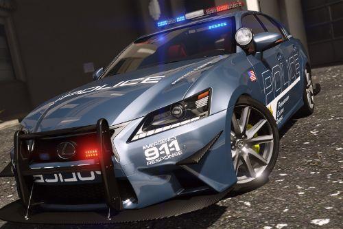 Lexus GS 350 | Hot Pursuit Police [Add-On / Replace | Template]